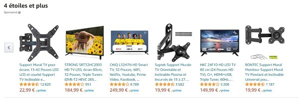 exemple recommandation produit