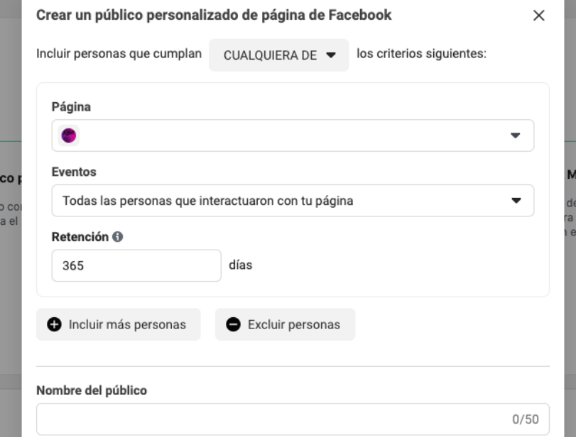 Cómo hacer retargeting en Facebook: público personalizado