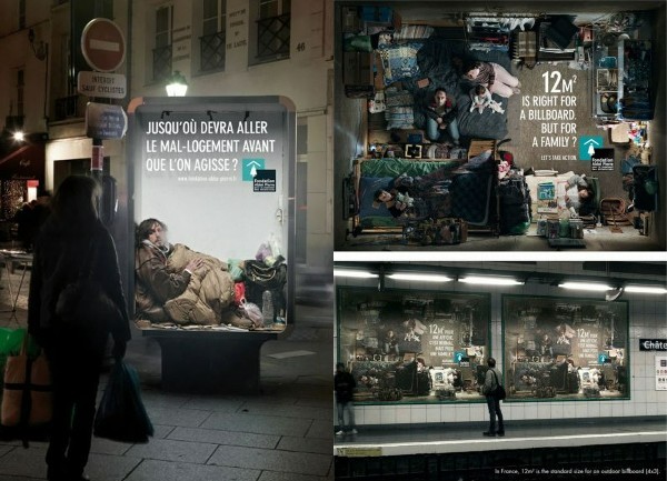 exemple publicité fondation abbé pierre