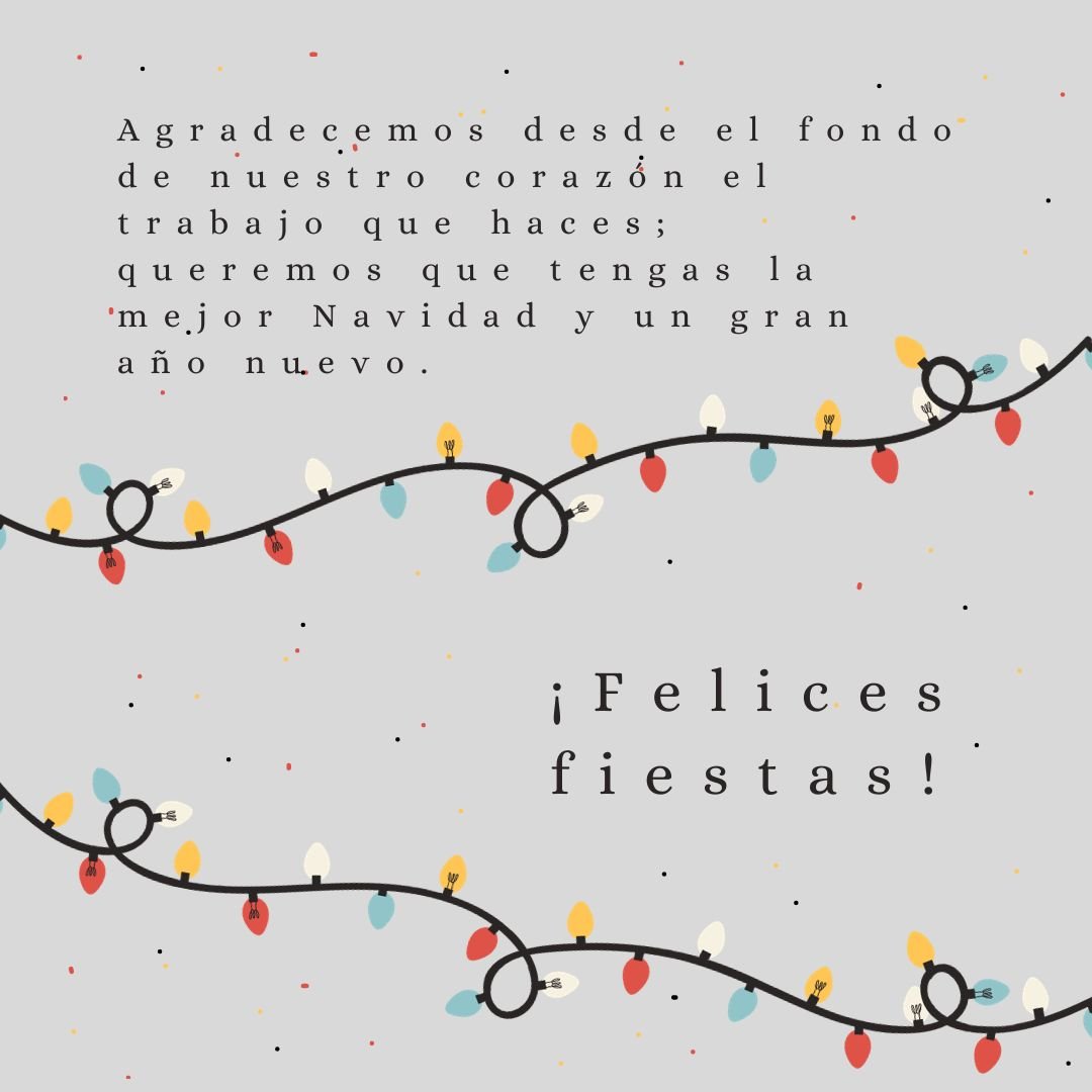 mensajes de navidad y año nuevo para clientes y trabajadores: nuestros mejores deseos para este año que viene
