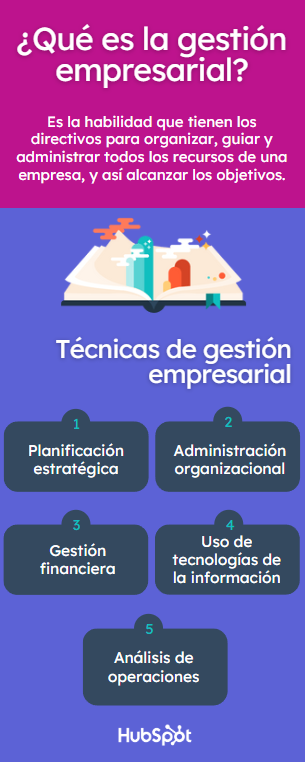 Qué es la gestión empresarial y sus técnicas