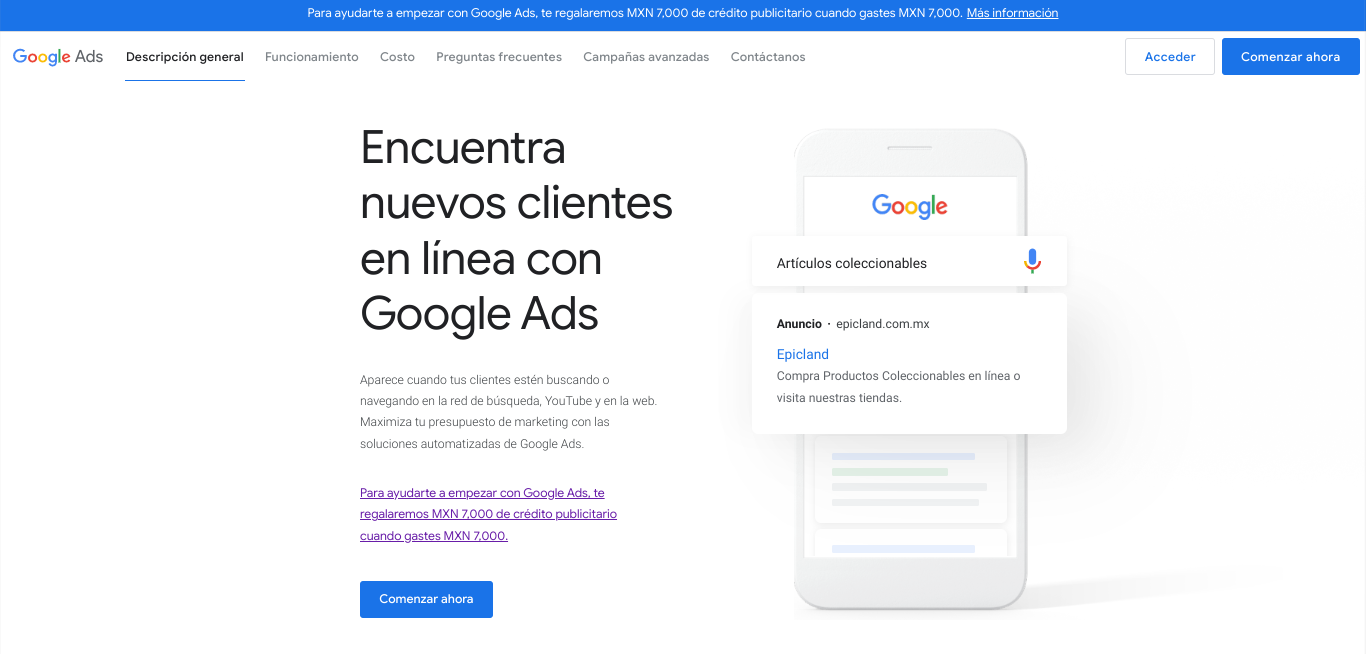 Plataforma de PPC: Google Ads