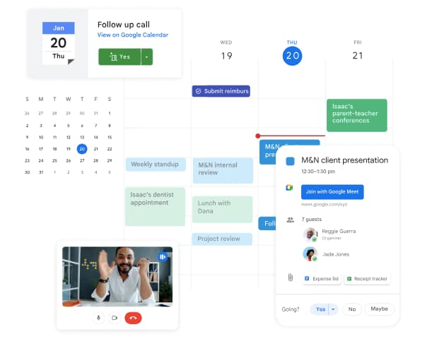 google agenda