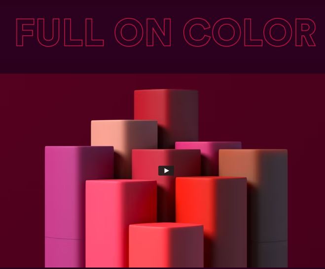 Ejemplo de hero imagen con colores vivos