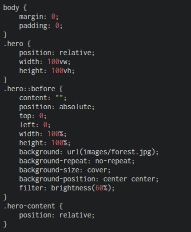 Contenido de hero image