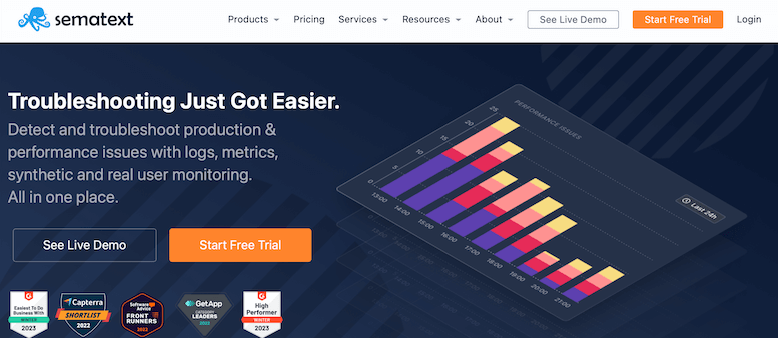 Sematext, herramienta para optimizar la velocidad de carga web