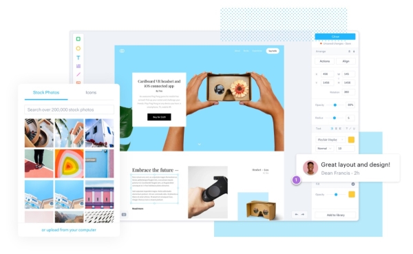 Ejemplos de herramientas de diseño web en 2023