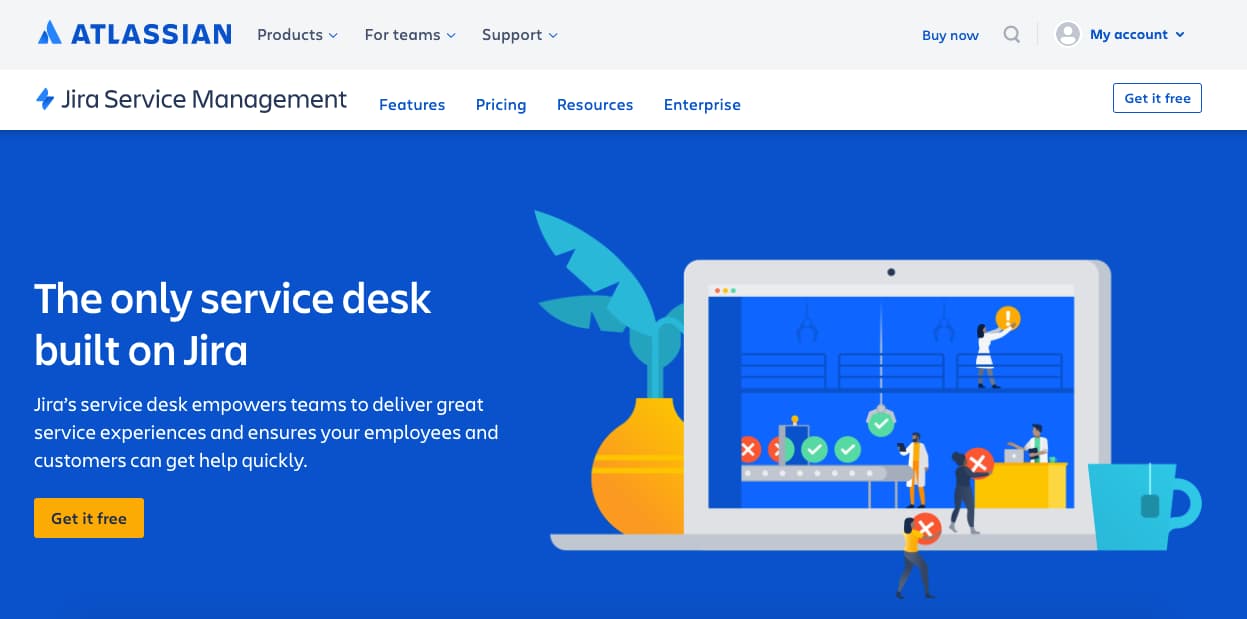 Herramienta de service desk: Jira