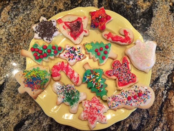 Ideas de decoraciones navideñas para la oficina: galletas