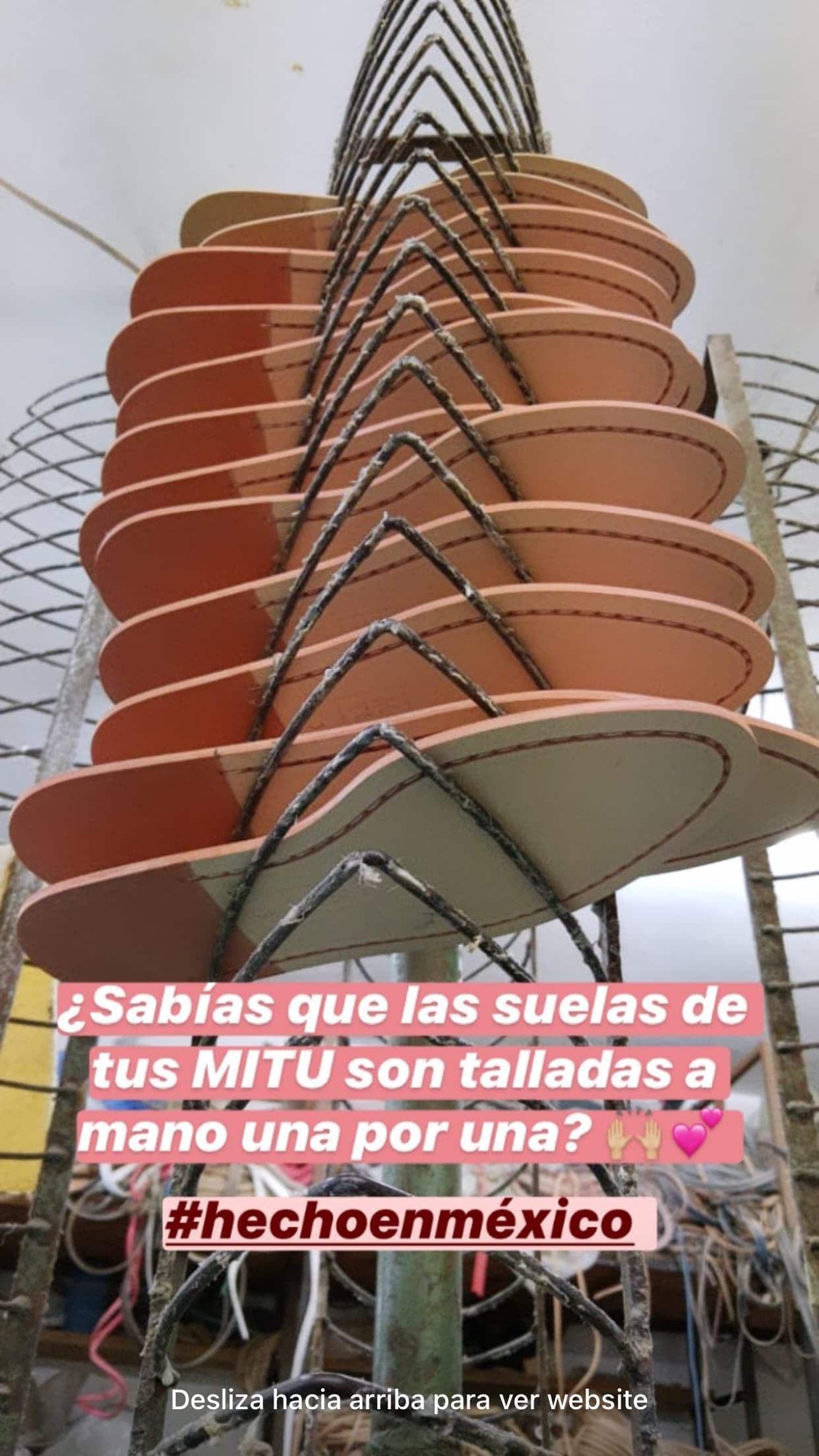 Ideas para tus historias de Instagram: muestra cómo se hace tu producto (Mitu Calzado)