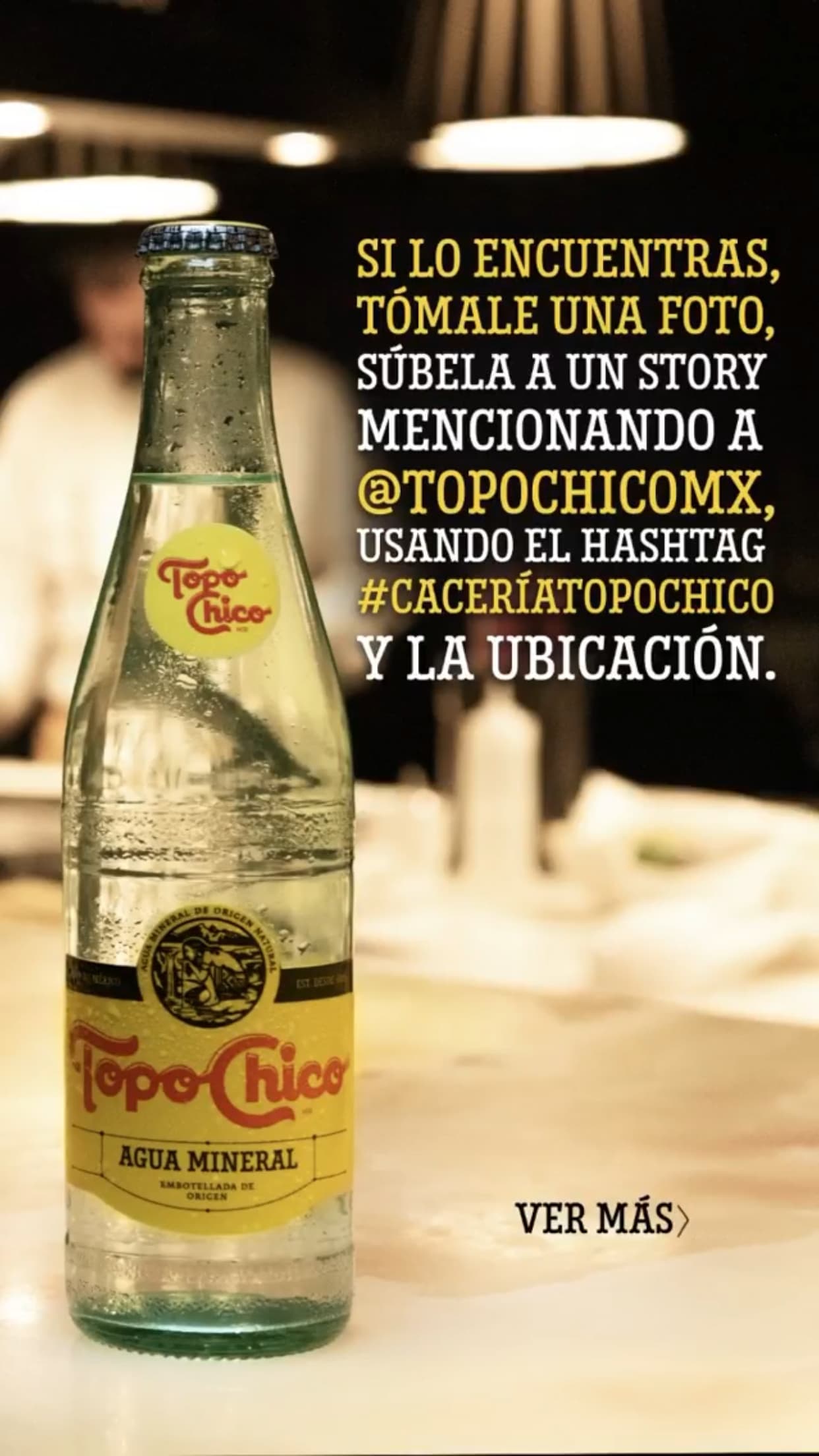 Ideas para tus historias de Instagram invita a tu audiencia a crear contenido (Topo Chico)