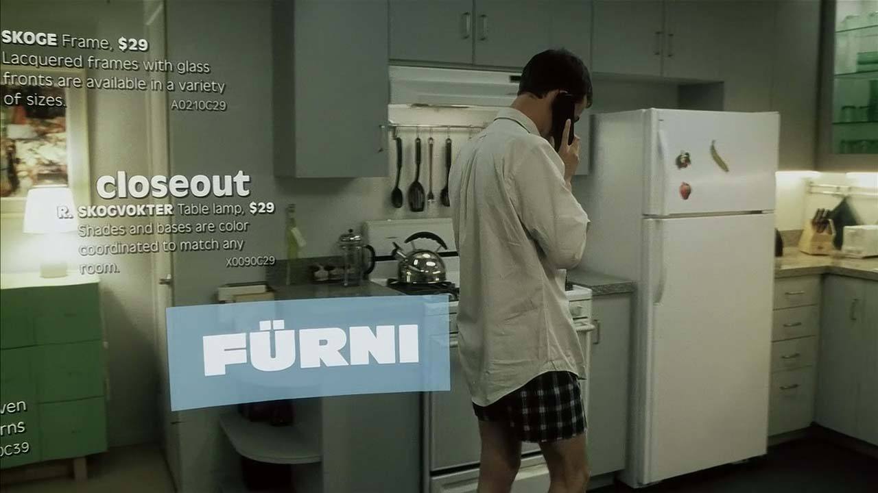 Placement de produit Ikea dans le film Fight Club