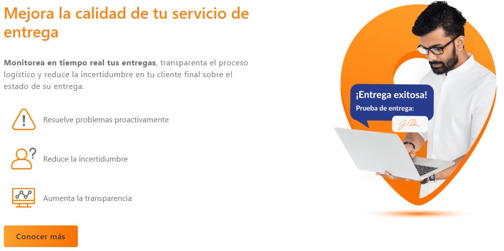 Ejemplo de herramienta de integración empresarial: Beetrack