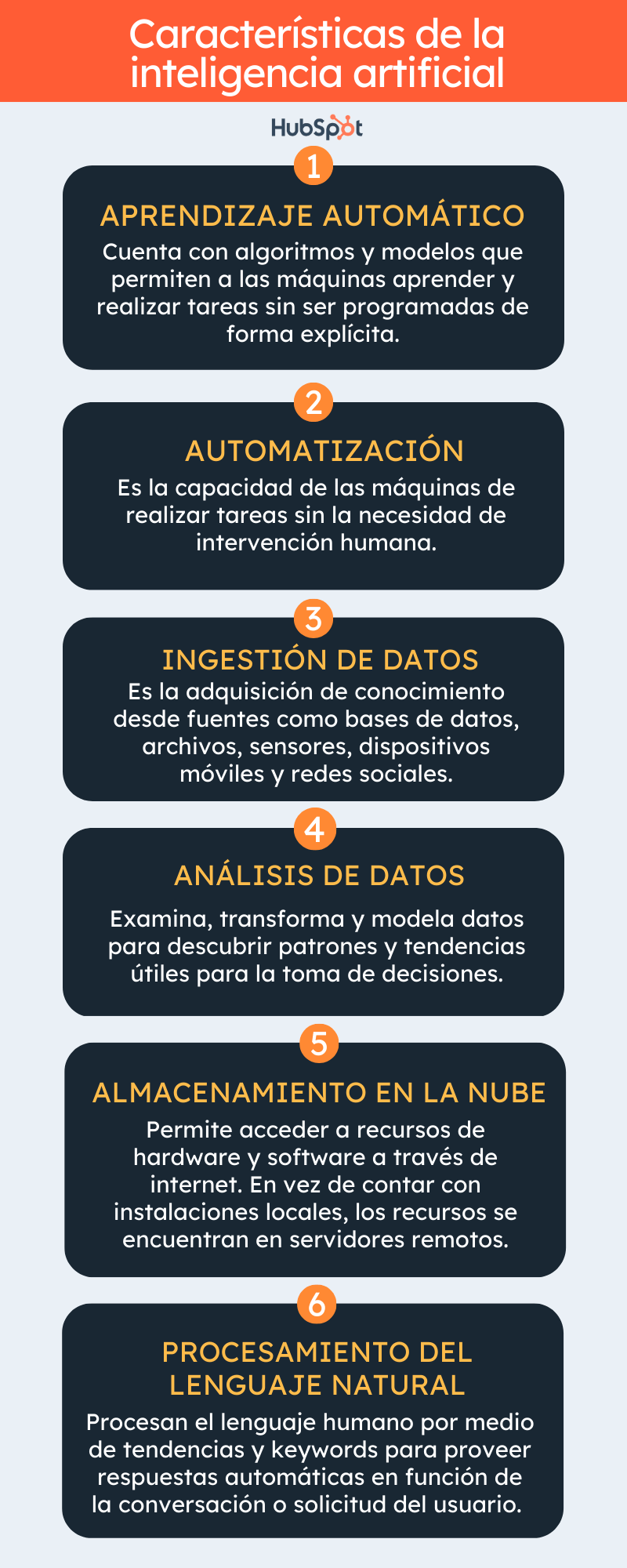 Características de la inteligencia artificial 
