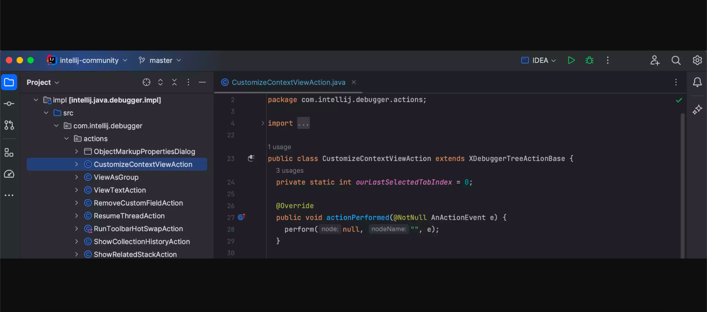 intellij idea