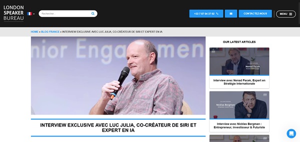Interview du créateur de Siri