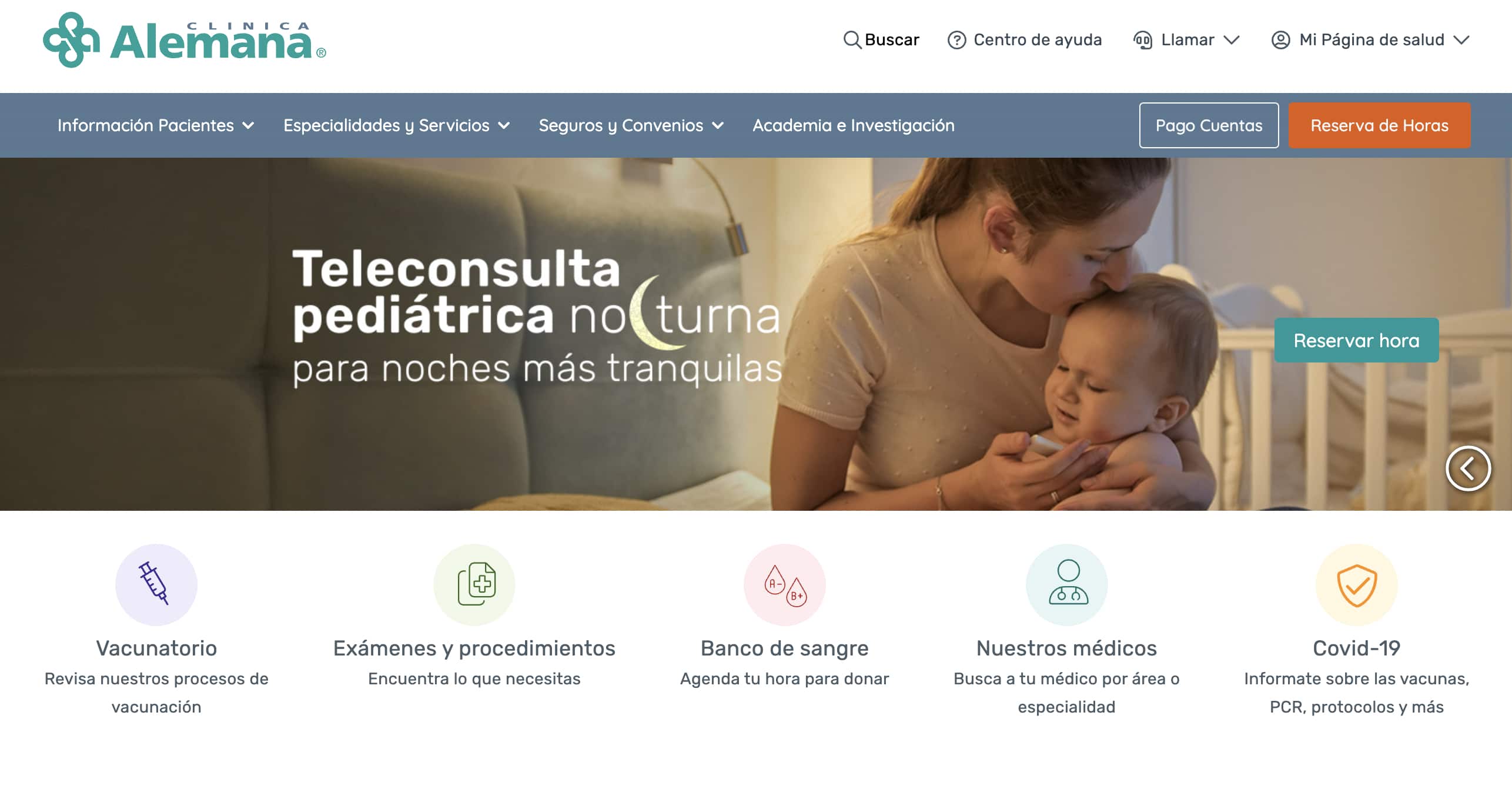 Ejemplo de la importancia del servicio al cliente: Clínica Alemana