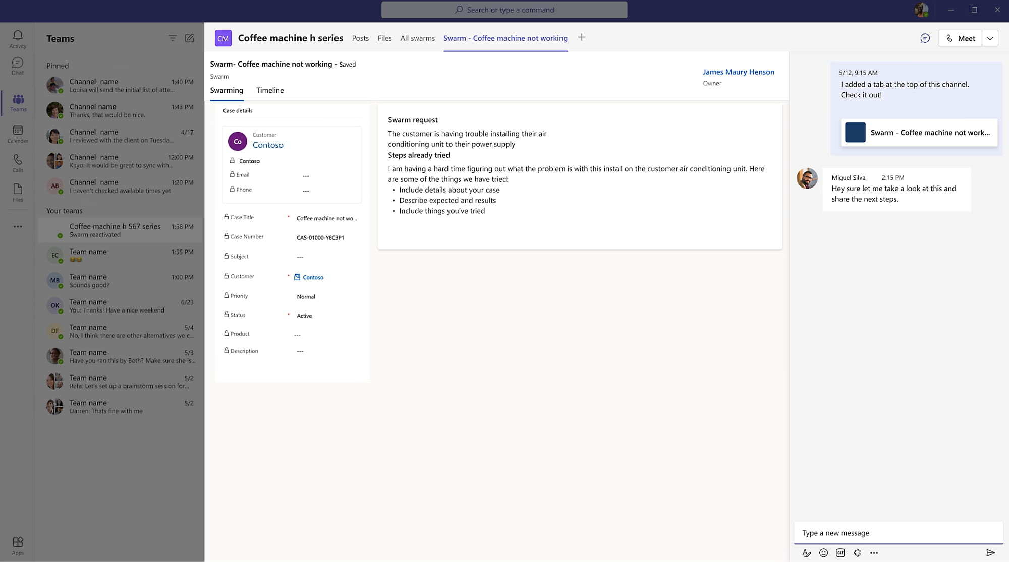 interface logiciel service client microsoft