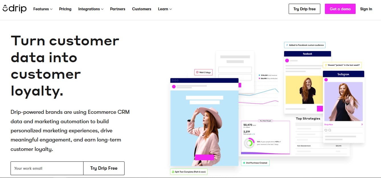 Software de marketing automation: drip