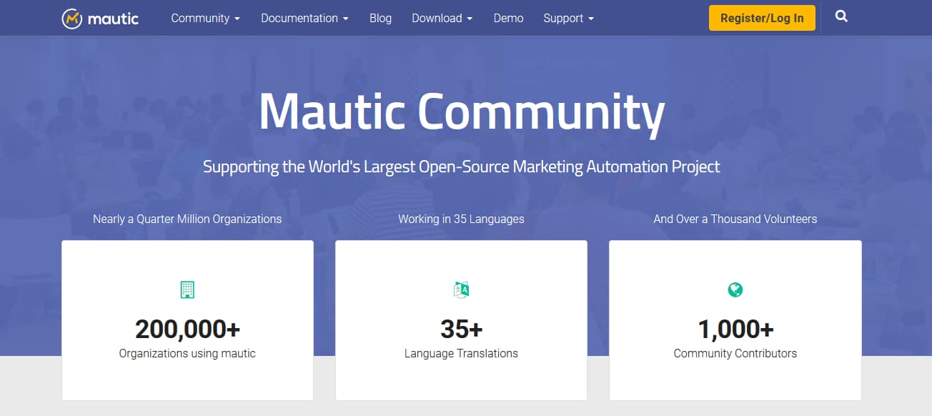 Software de marketing automation: mautic