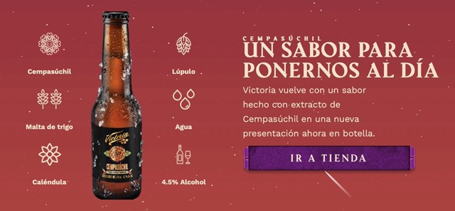 Ejemplo de marketing estacional de Victoria