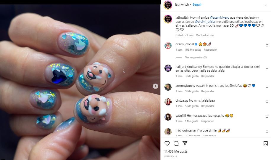 Ejemplo de marketing en Instagram de Latin Witch