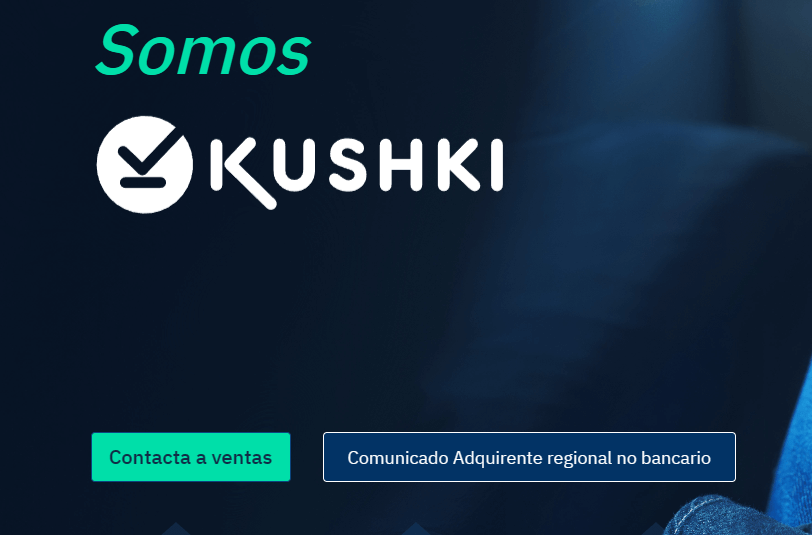 Pasarelas de pago online: Kushki