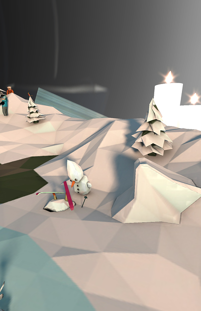 Mensajes de Navidad: Winterlands de la agencia AKQA