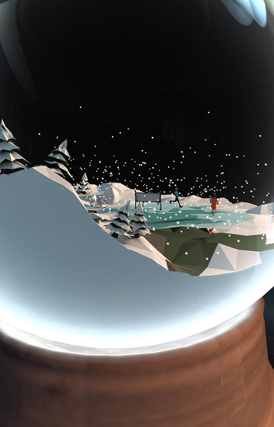 Mensajes de Navidad: Winterlands de la agencia AKQA