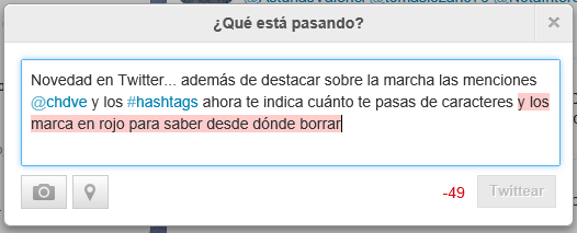 escribir una metadescripción: conteo de caracteres