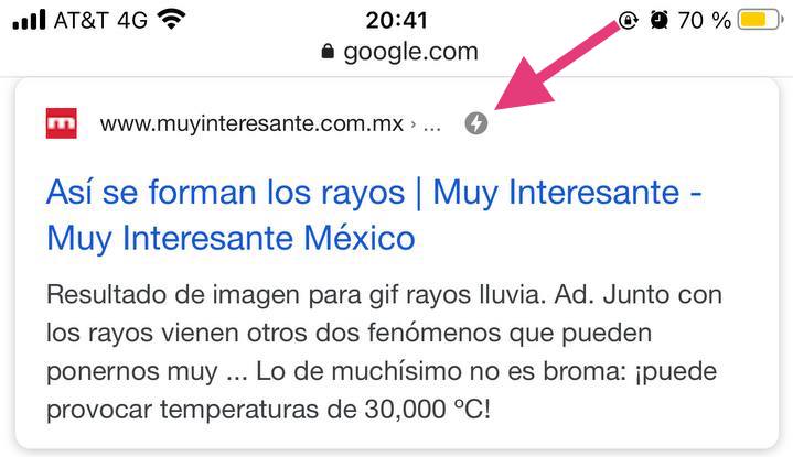 Mobile friendly: cómo identificar sitio AMP