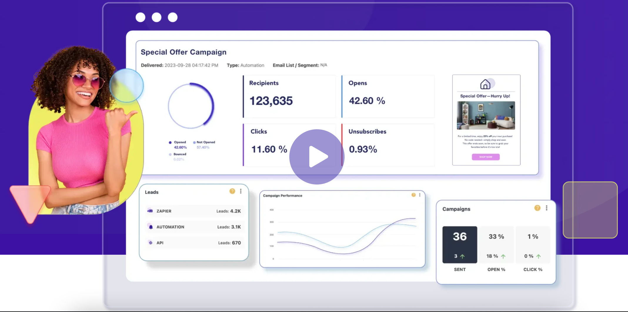mejores autoresponder para emails: moosend