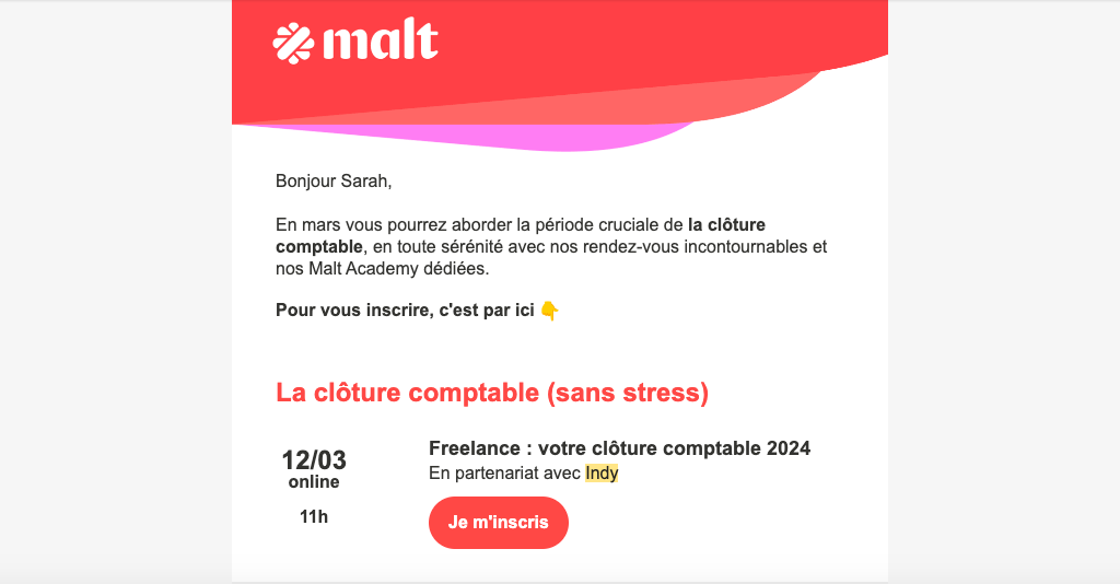 newsletter malt