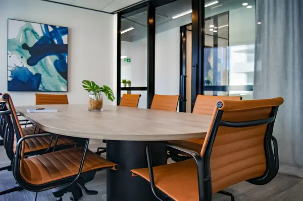 Salle de réunion réservée