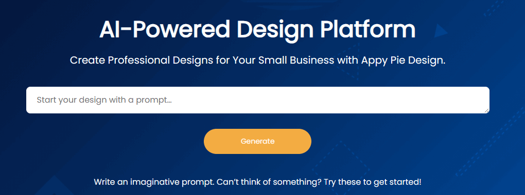 Web con inteligencia artificial: creador de Appy Pie