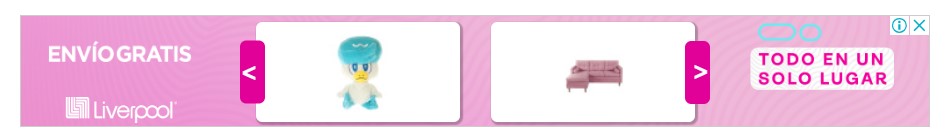 Ecommerce para las fiestas: ejemplo de Liverpool
