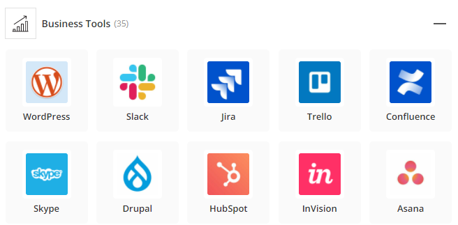 Pila de aplicaciones de marketing y ventas de Accenture