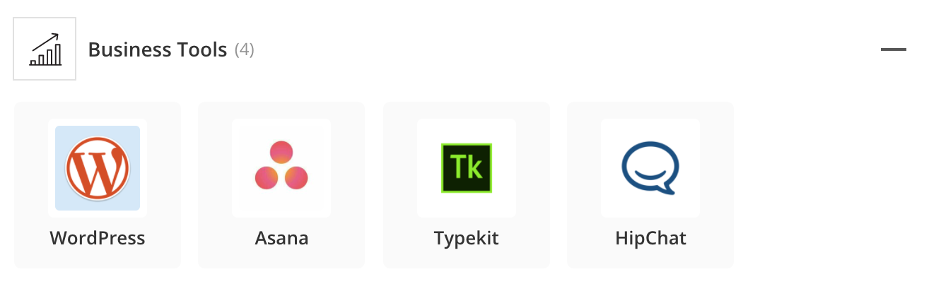 Pila de aplicaciones de marketing y ventas de New Yorker