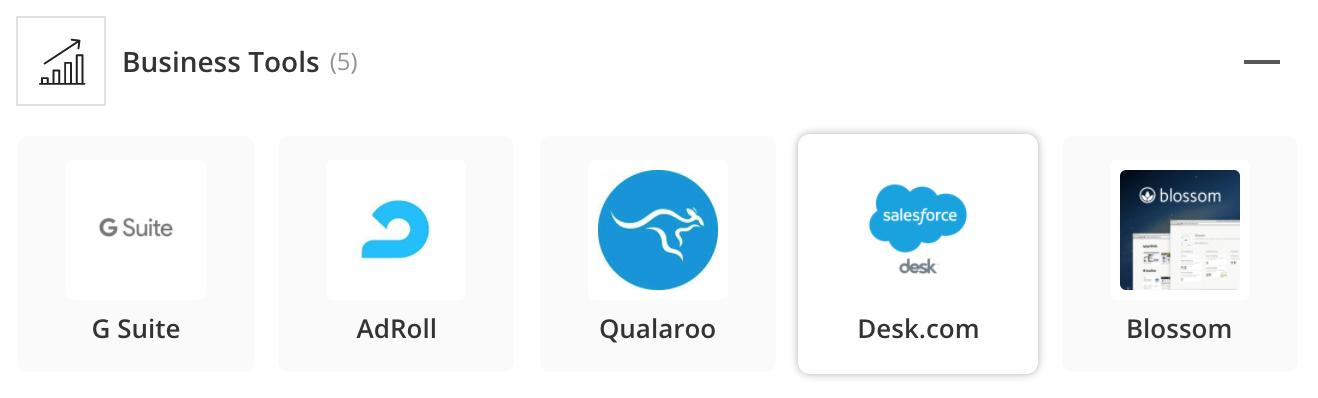 Pila de aplicaciones de marketing y ventas de Spotify