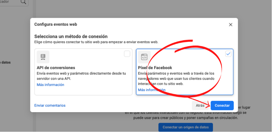 Cómo hacer retargeting en Facebook: píxel