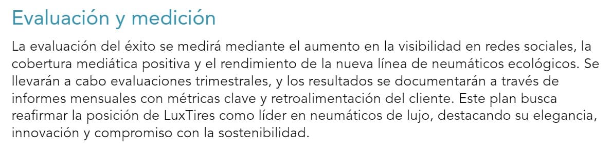 Ejemplo de plan de relaciones públicas