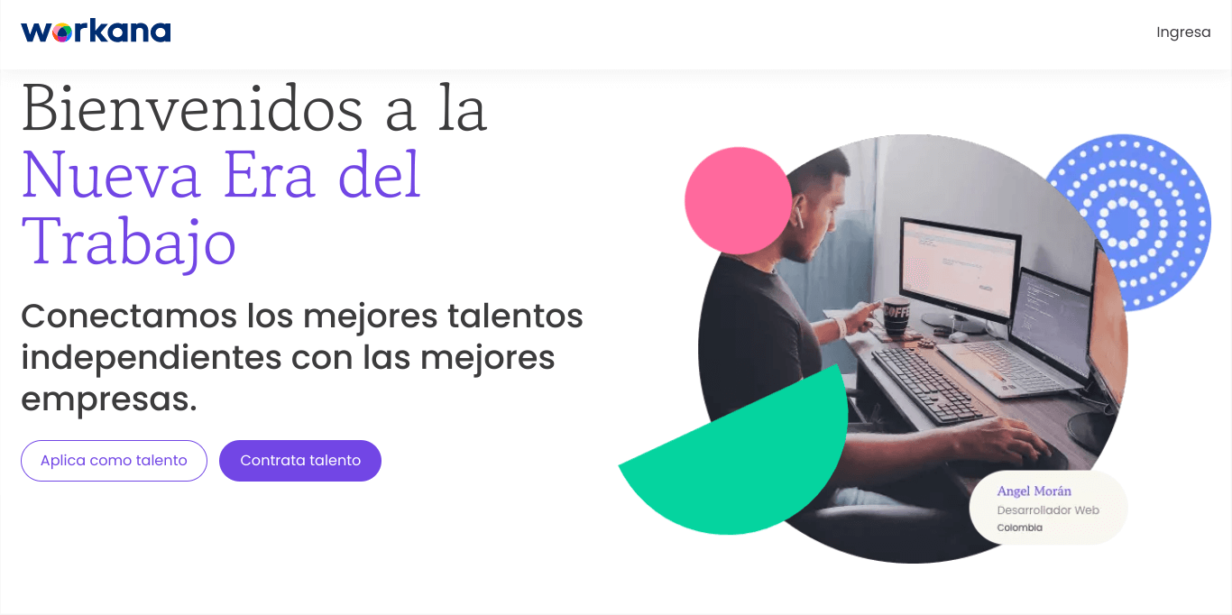 Ejemplo de plataforma digital: Workana