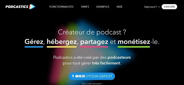 plateforme podcast podcastics