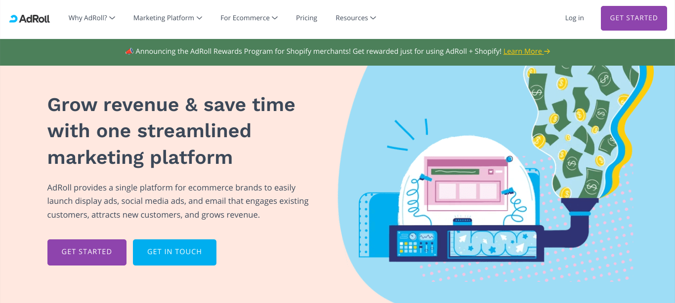 Plataforma de PPC: AdRoll