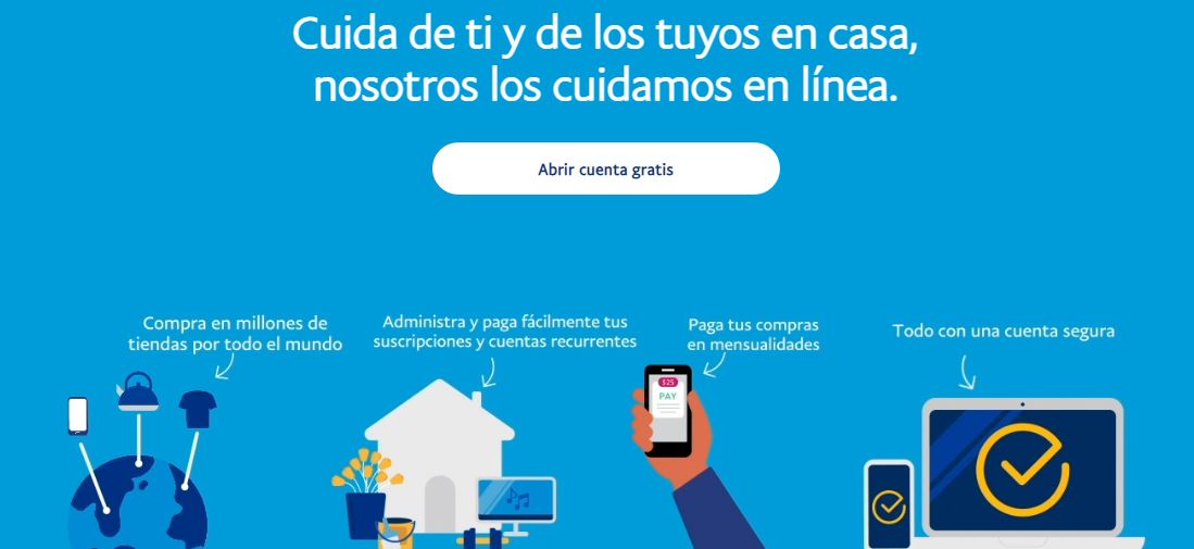 Ejemplo de producto mínimo viable: PayPal