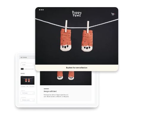 Programa para hacer páginas web de Shopify