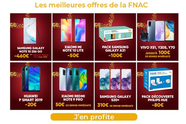 promotions de la fnac