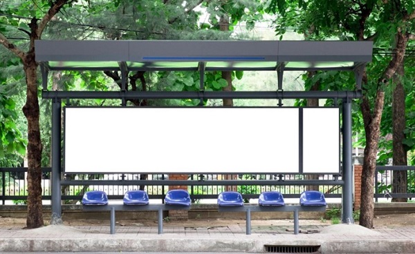 publicité abribus