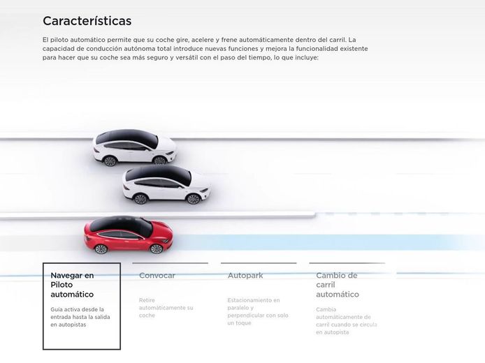 Ejemplo de producto de comparación en industria automovilística