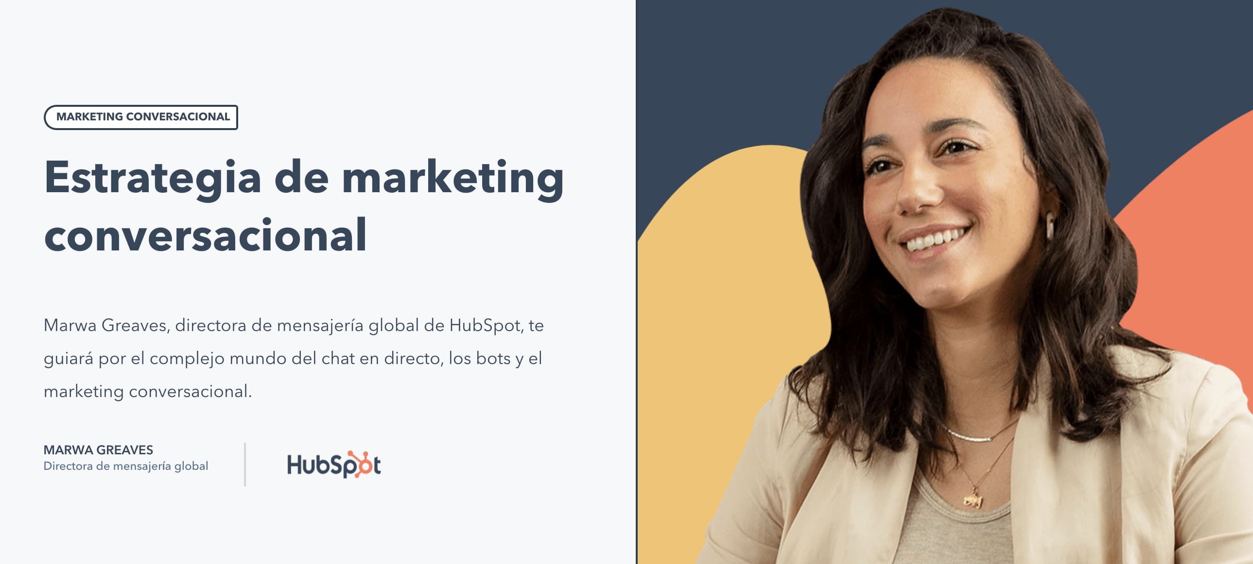 Ejemplo de una metadescripción en la portada de un informe de marketing conversacional